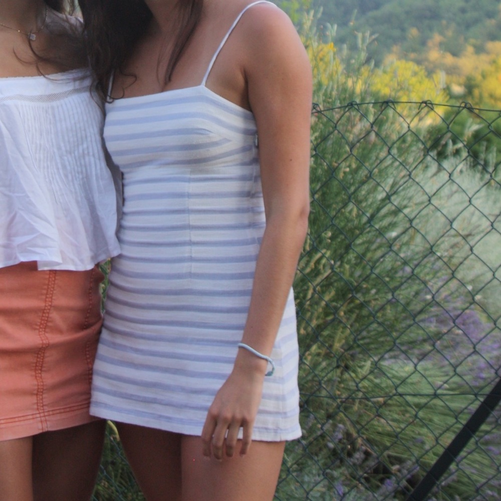 Striped Mini Dress